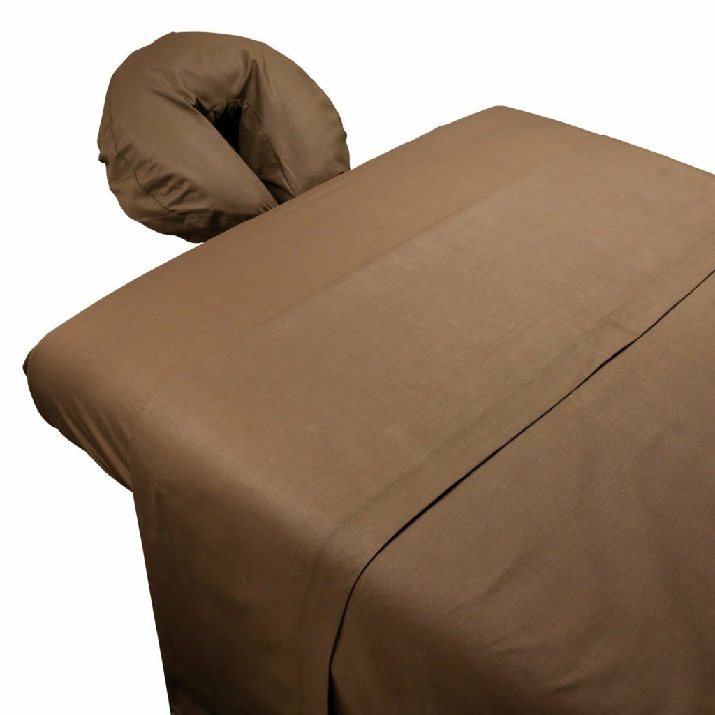 Massage Table Sheets Black Flannel 3 Piece Sheet Set