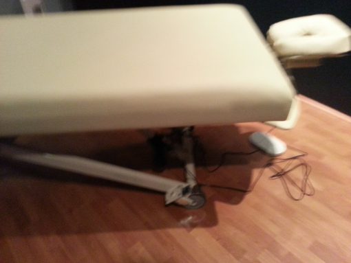 Foot Adjustable Electric Massage Table