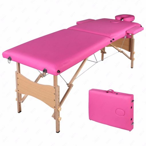Pink Portable Massage Table