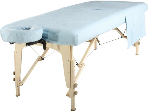 Sky Blue 3 Piece Massage Sheet Set
