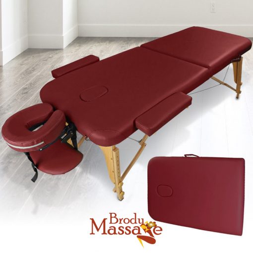 Red Wood Massage Table