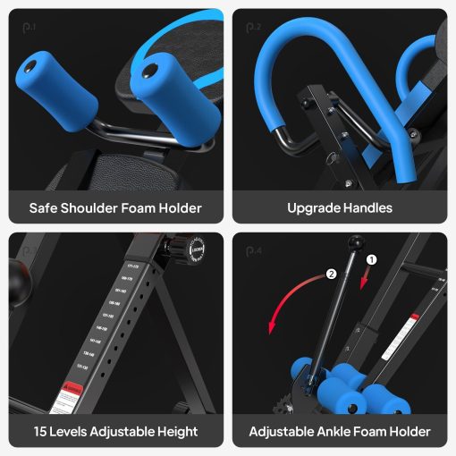 Blue and Black Inversion Table - Image 3