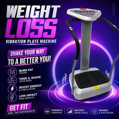Weight Loss Vibration Plate Banner Ad